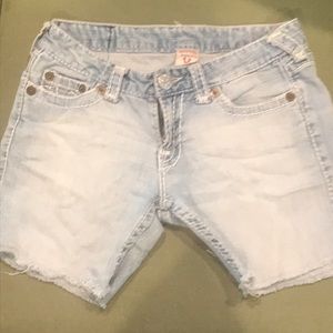 TRUE RELIGION Bobby Super T Jean Shorts